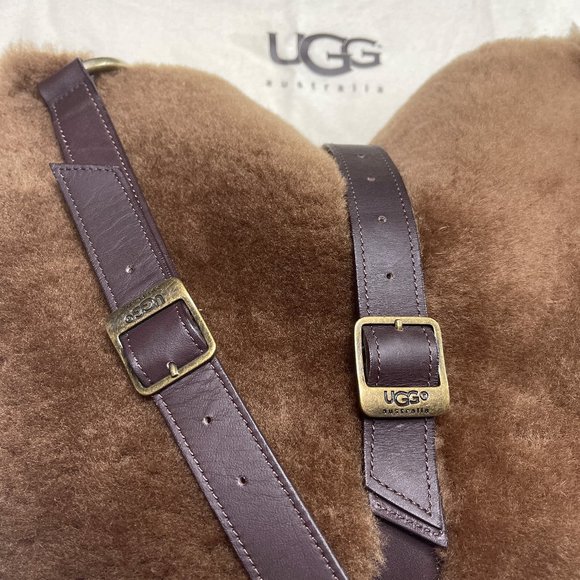 Auc Ugg Australia shearling  hobo/shoulder bag - Picture 5 of 16